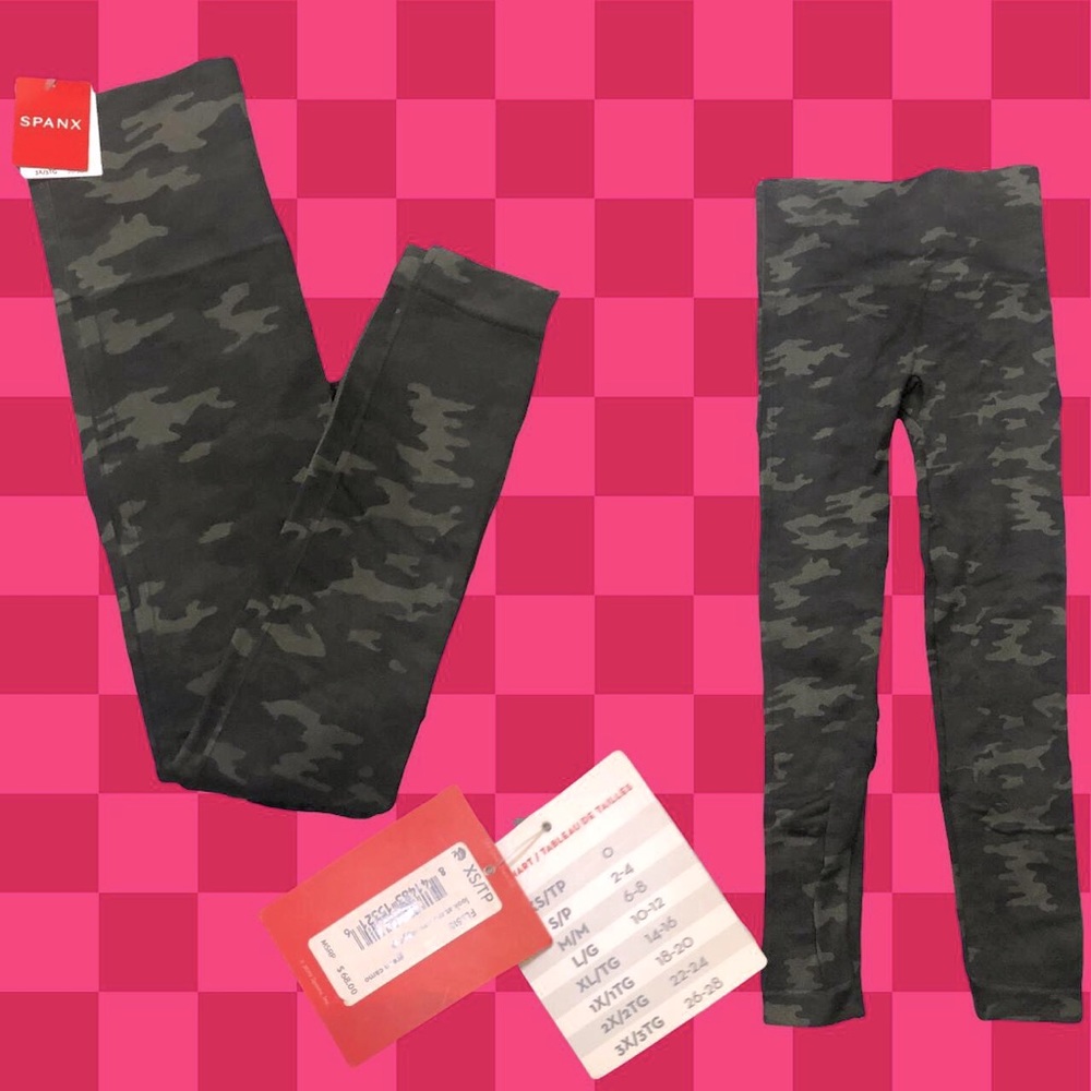Camo Spanx Leggings NWT